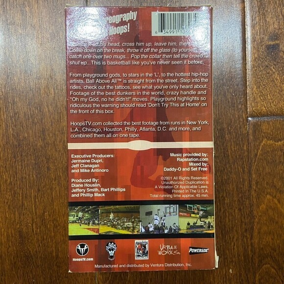 So So Def Ball Above All Basketball Streetball Mixtape 2001 VHS Tape - Picture 4 of 5